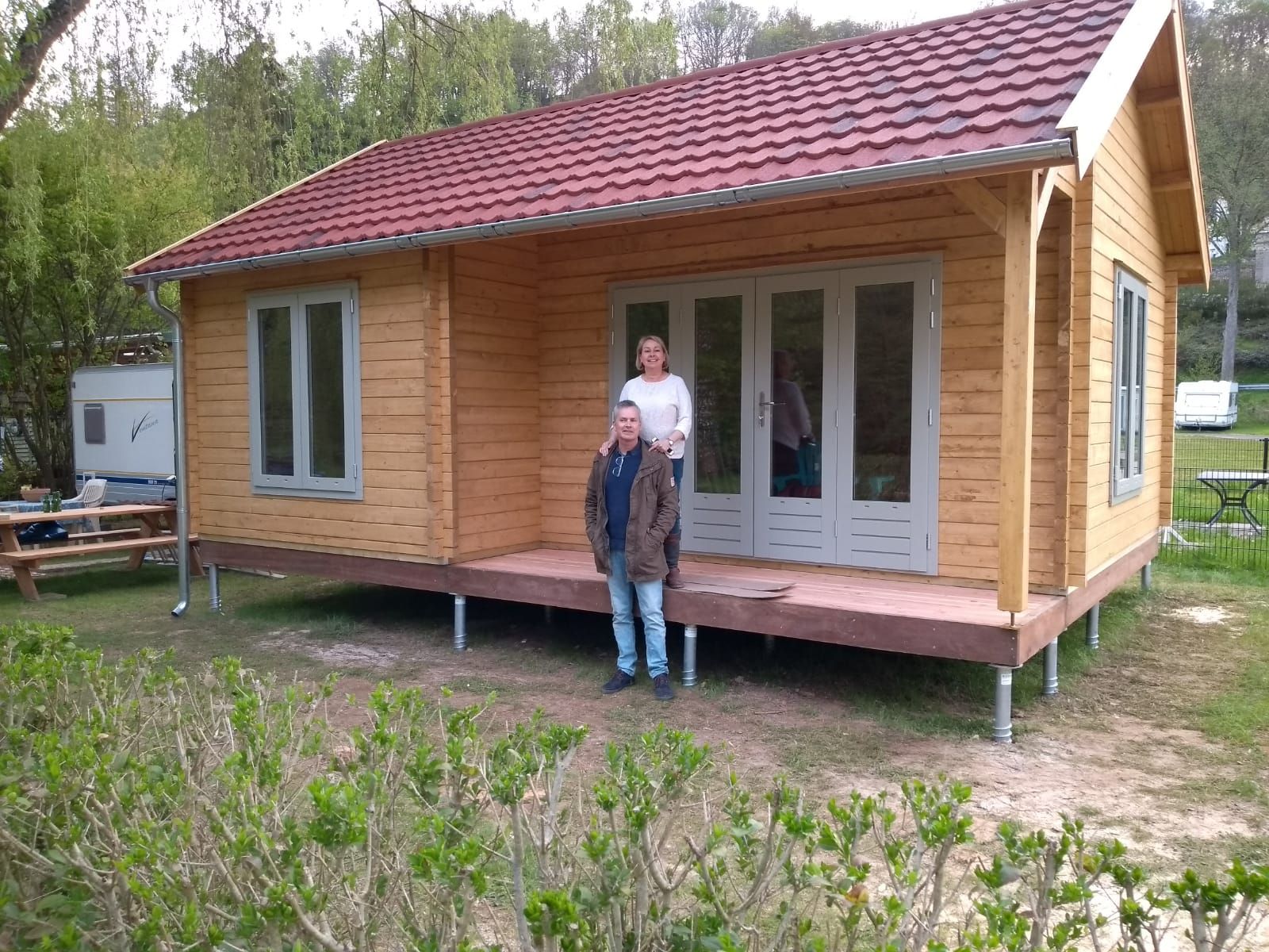 houten chalet bouwen