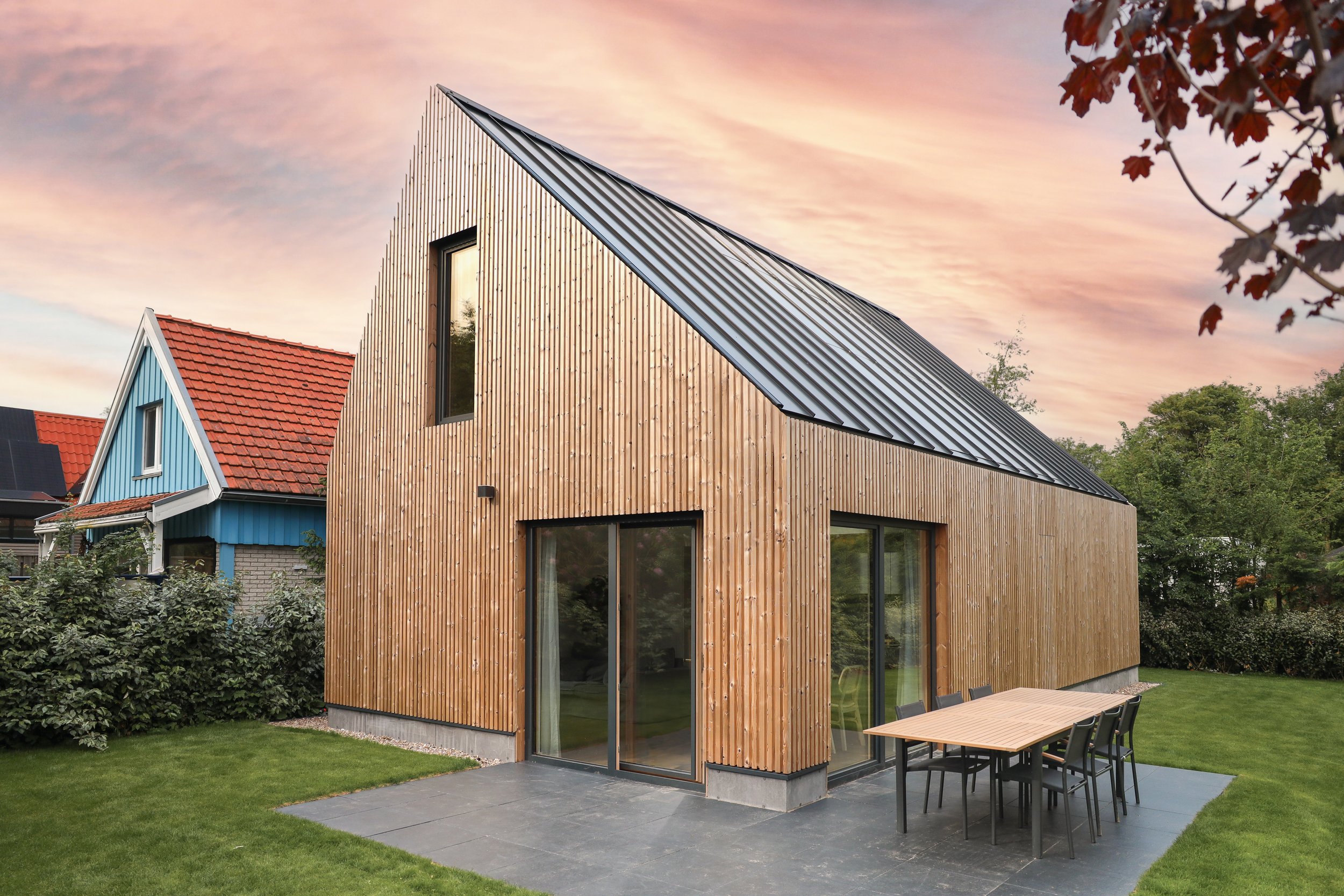 zelf houten huis bouwen