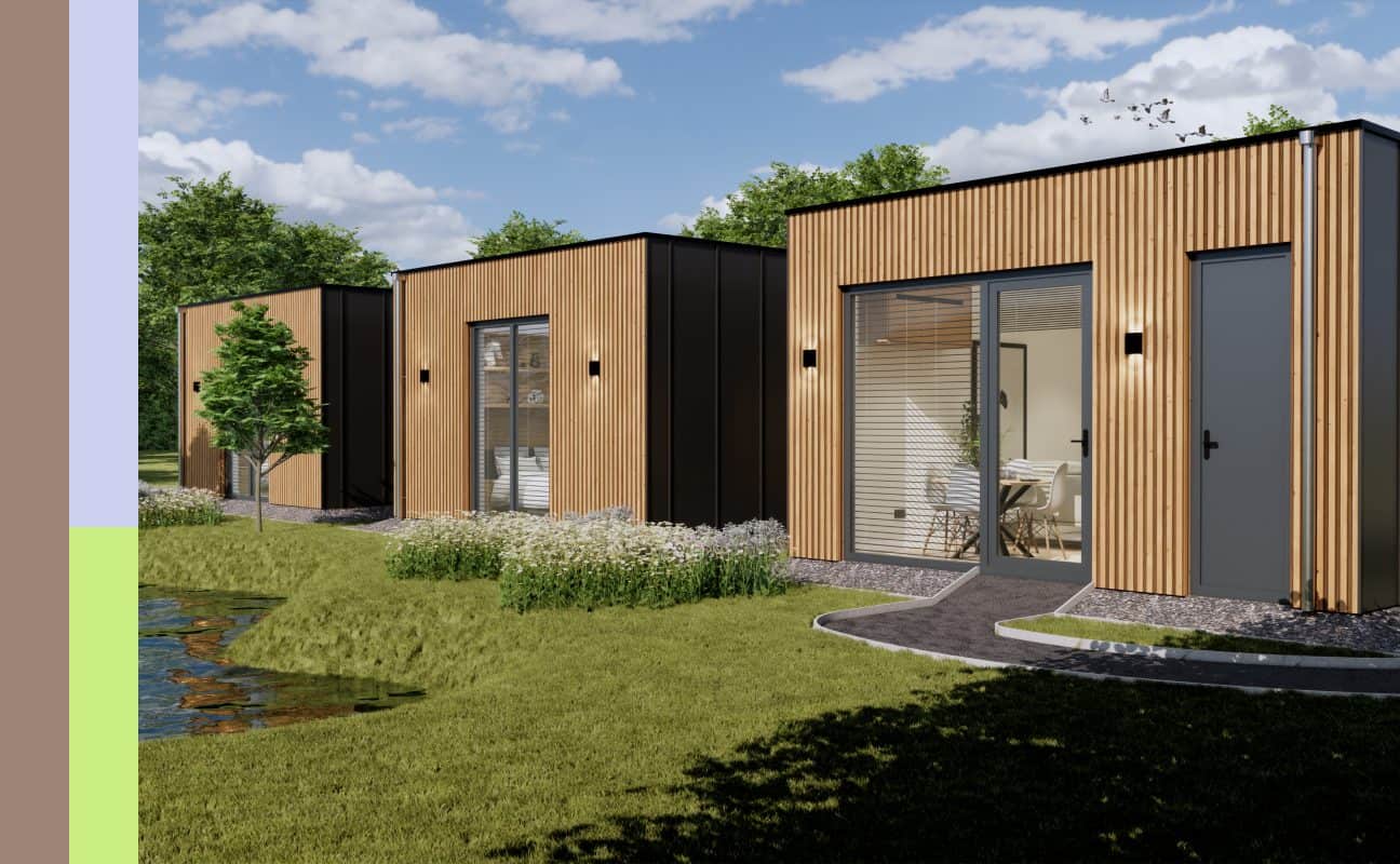 houten chalet bouwen