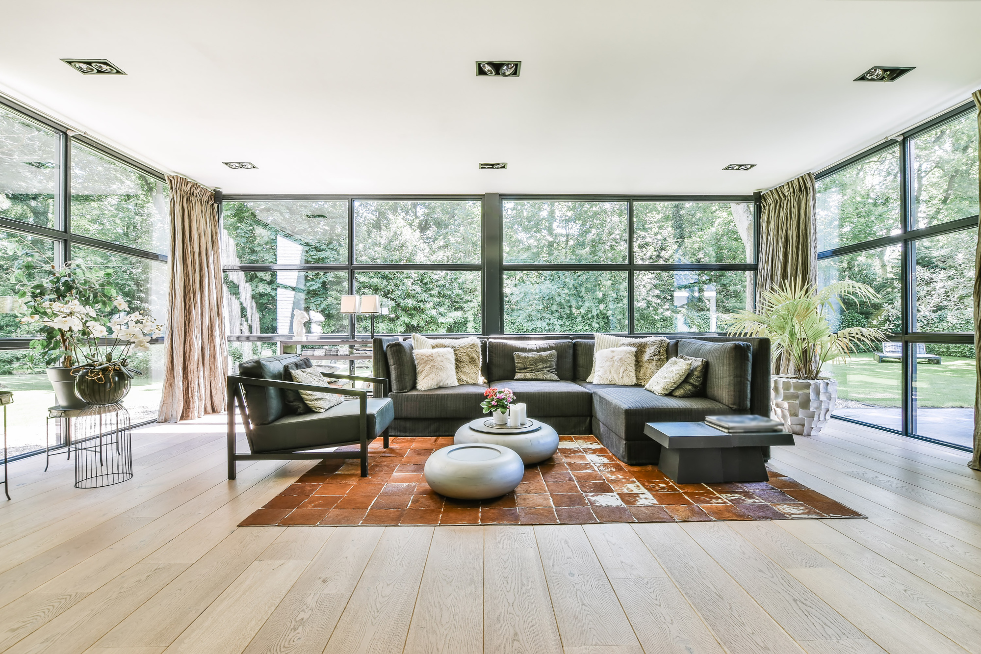 moderne uitbouw woning