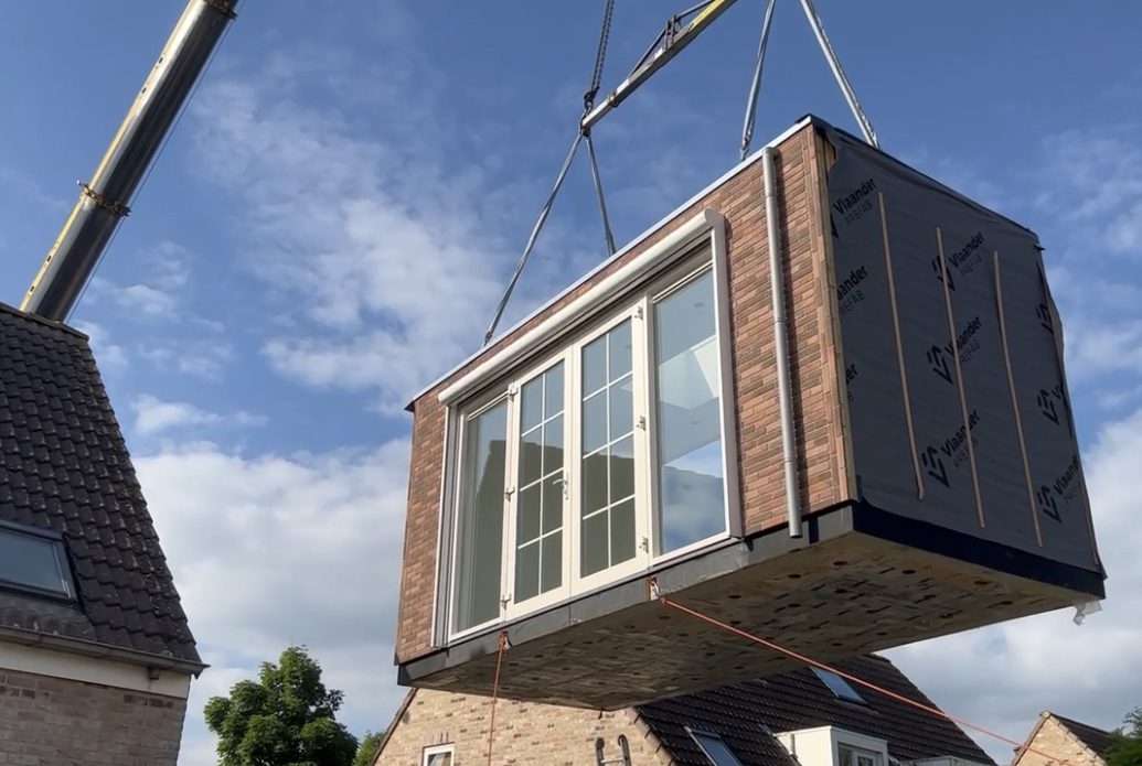 aanbouw prefab