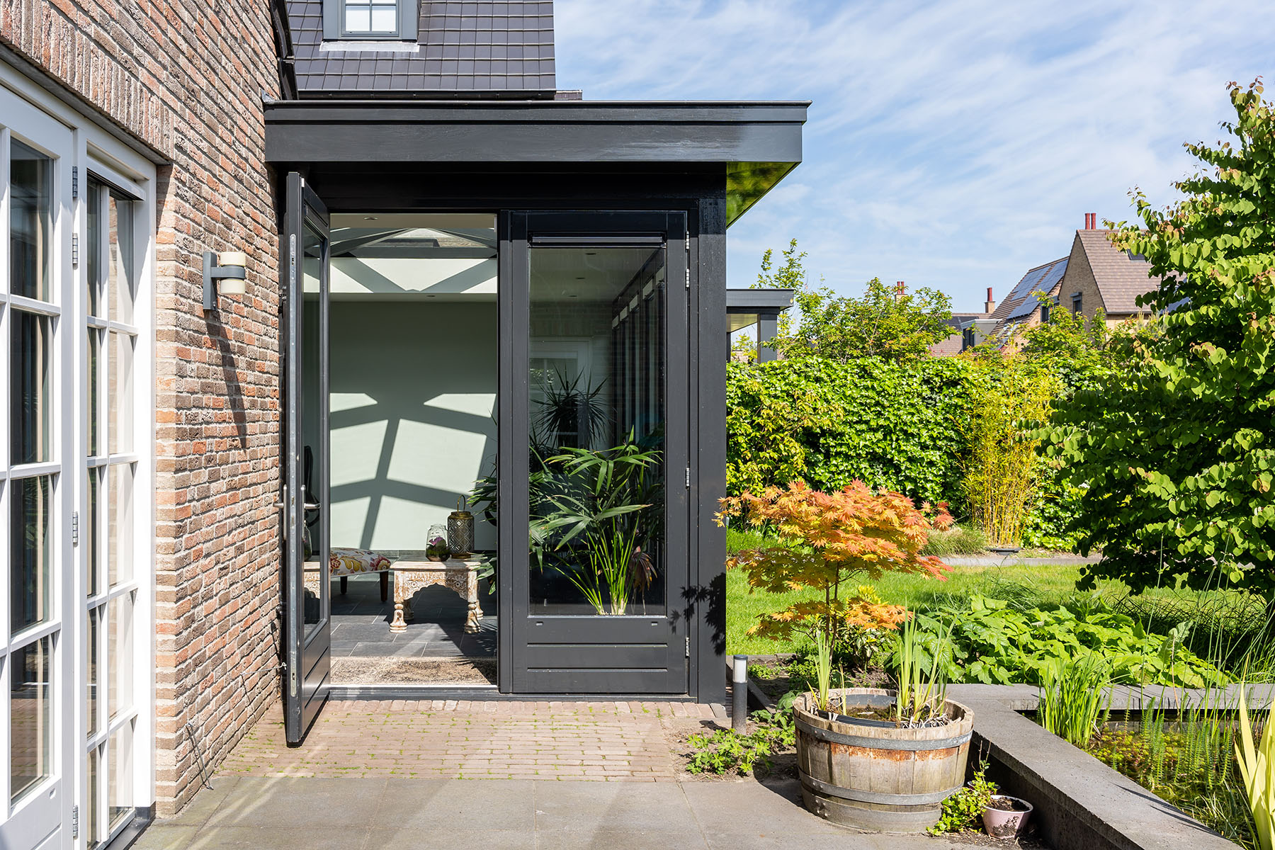 serre aanbouw