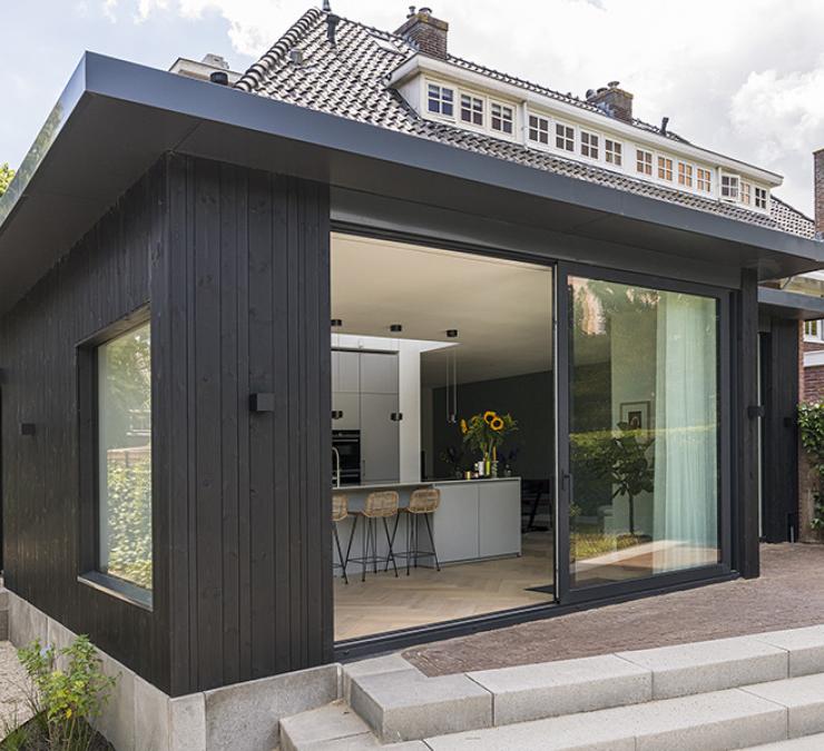 aanbouw in hout