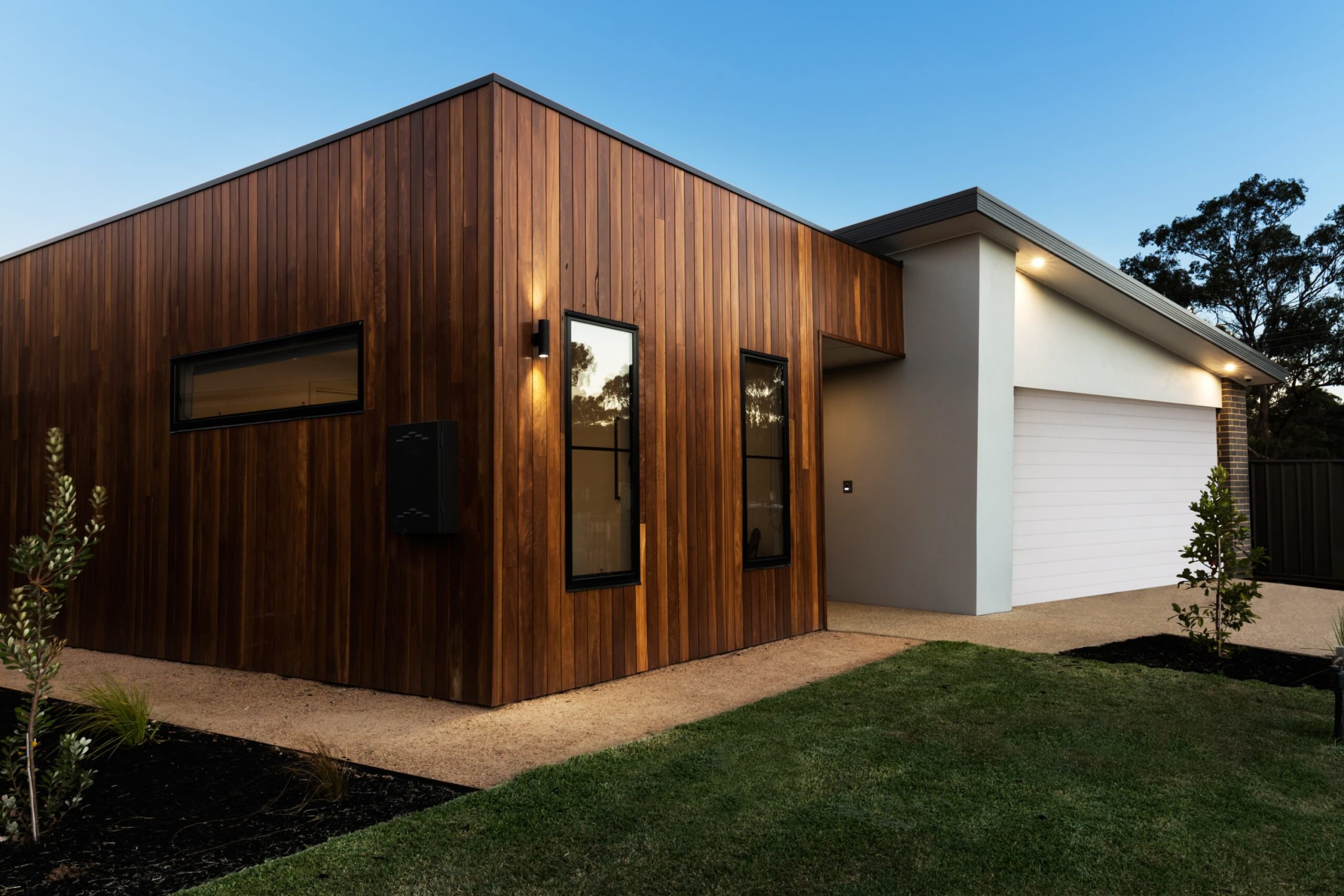 houten aanbouw huis