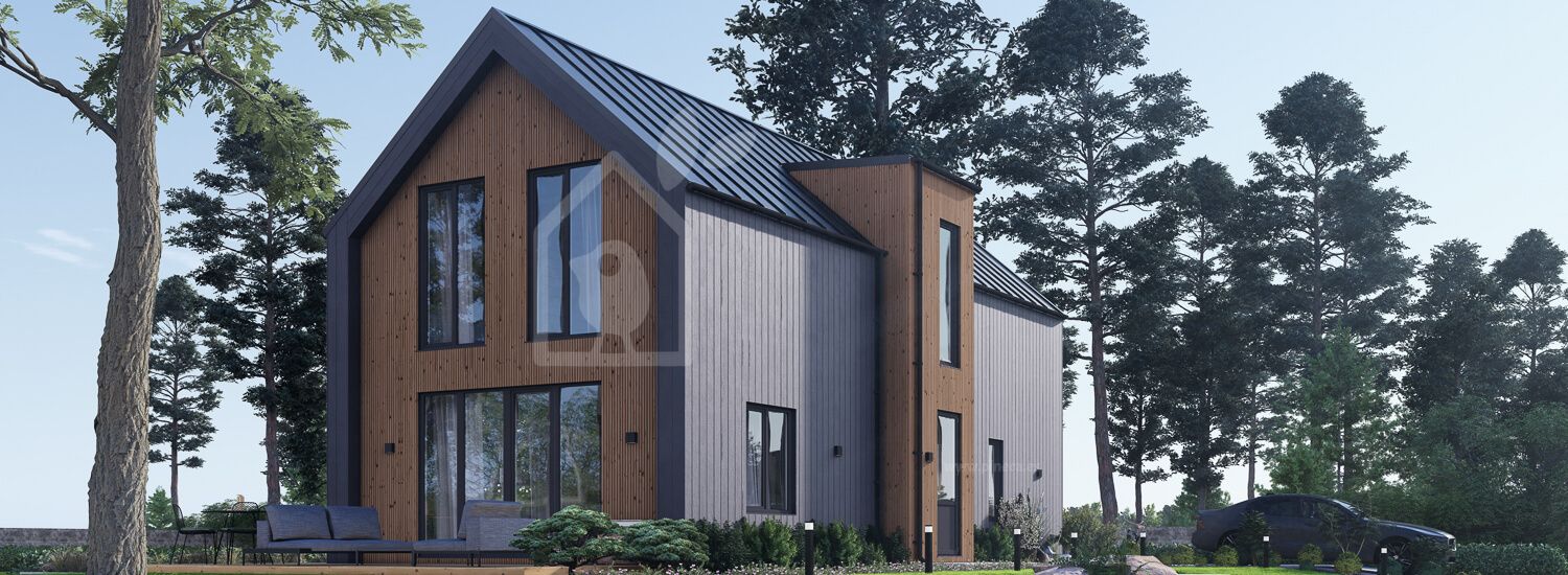 prefab houten woning